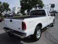 Oxford White Clearcoat - F250 Super Duty Lariat SuperCab 4x4 Photo No. 5