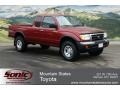 2000 Sunfire Red Pearl Toyota Tacoma V6 TRD Extended Cab 4x4  photo #1