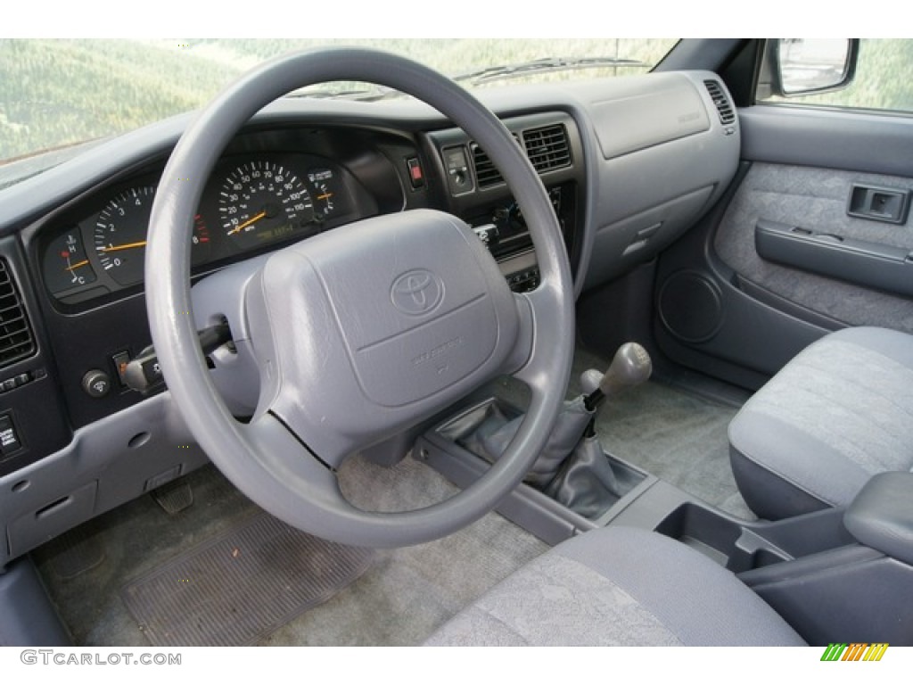 2000 Toyota Tacoma V6 TRD Extended Cab 4x4 Oak Steering Wheel Photo #65131023