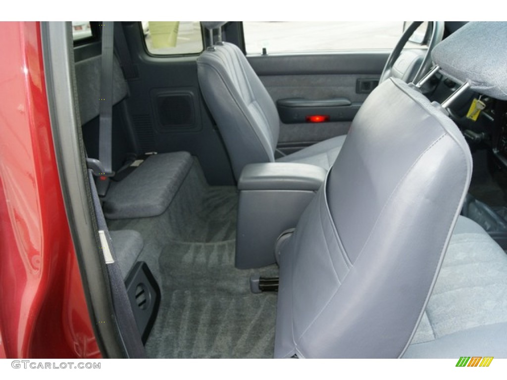 2000 Tacoma V6 TRD Extended Cab 4x4 - Sunfire Red Pearl / Oak photo #14