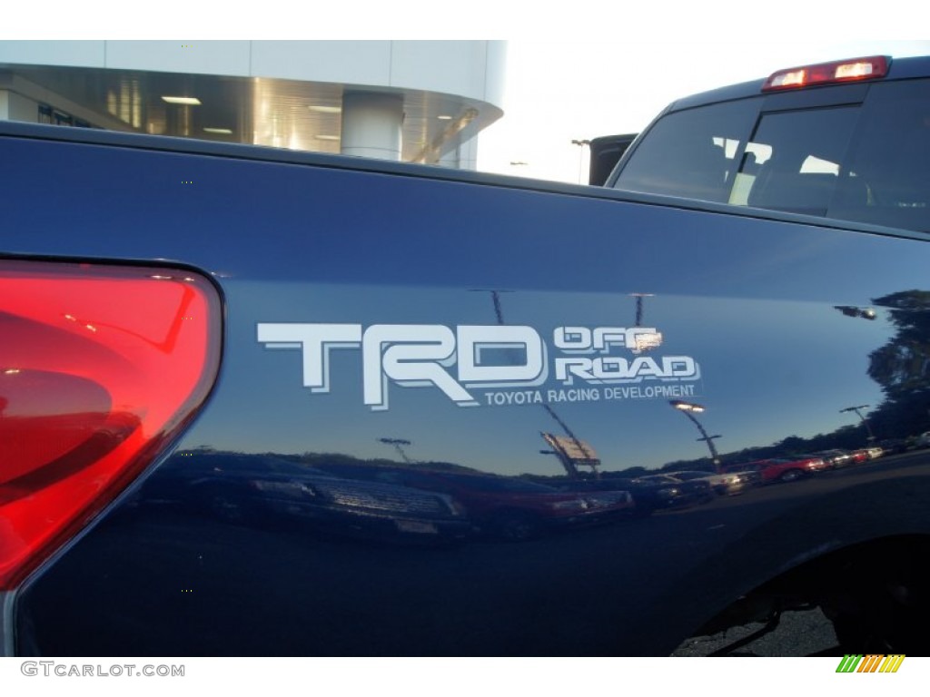 2008 Tundra SR5 TRD Double Cab 4x4 - Nautical Blue Metallic / Graphite Gray photo #18