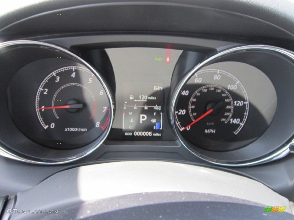 2012 Mitsubishi Outlander Sport SE Gauges Photo #65131594