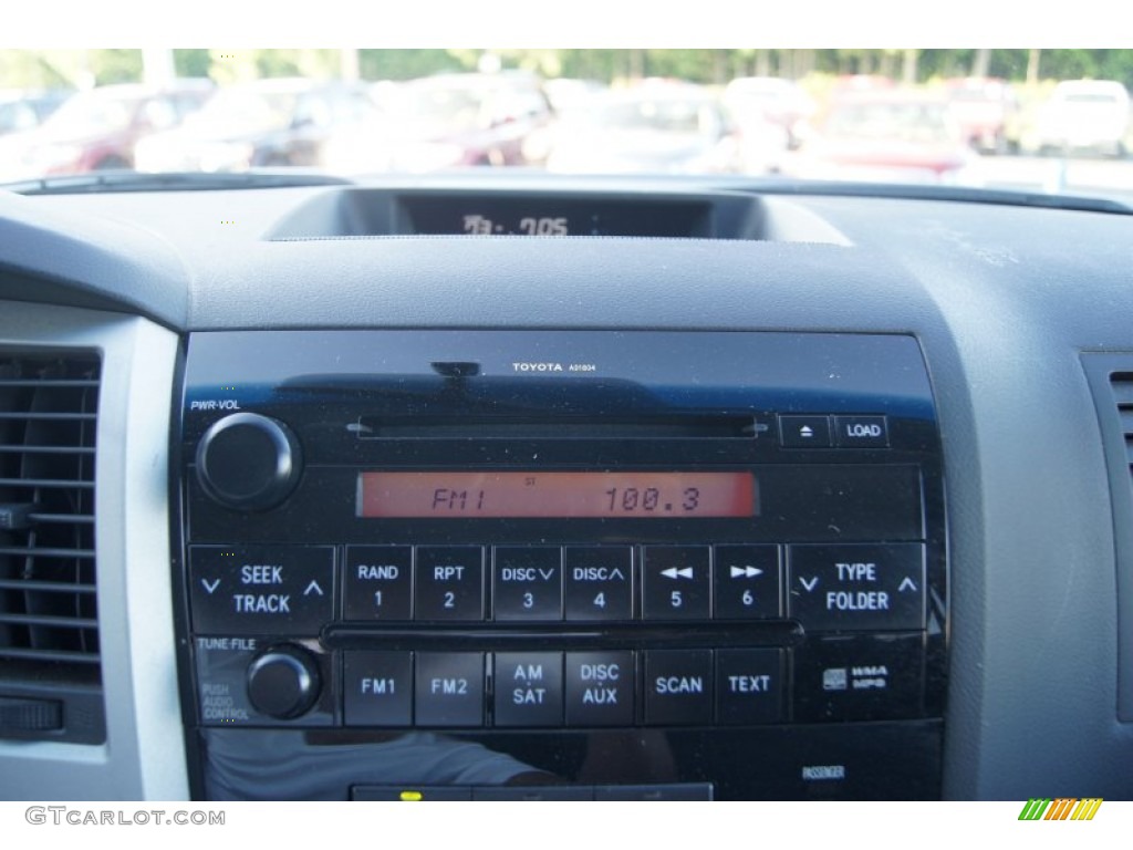 2008 Tundra SR5 TRD CrewMax - Slate Gray Metallic / Graphite Gray photo #32