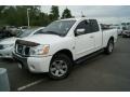 2004 White Nissan Titan LE King Cab 4x4  photo #4