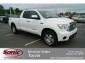 Super White 2010 Toyota Tundra Limited Double Cab 4x4
