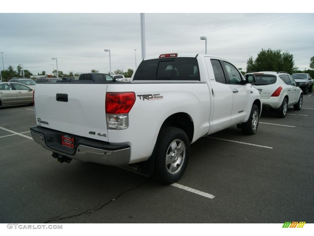 Super White 2010 Toyota Tundra Limited Double Cab 4x4 Exterior Photo #65132089