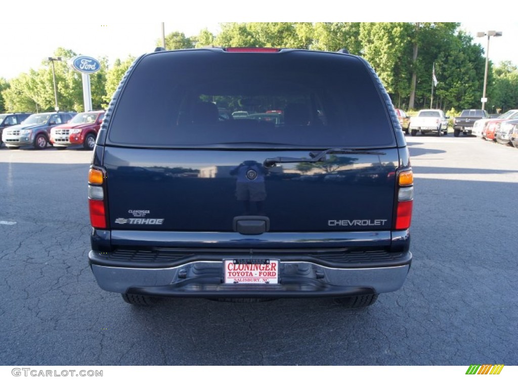 2005 Tahoe LS - Dark Blue Metallic / Tan/Neutral photo #4