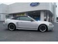 2001 Silver Metallic Ford Mustang Cobra Convertible  photo #1