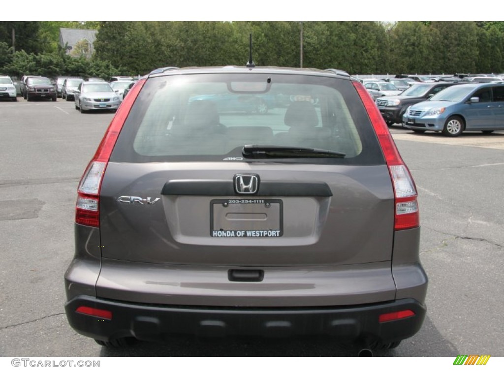 2009 CR-V LX 4WD - Urban Titanium Metallic / Ivory photo #7