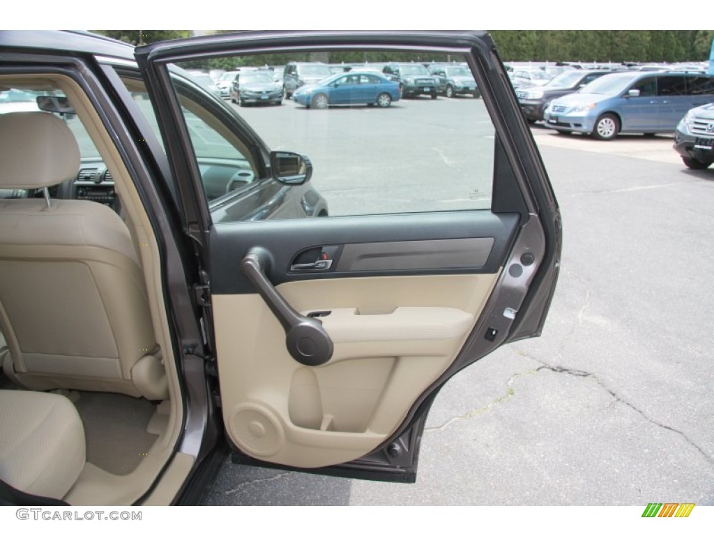 2009 CR-V LX 4WD - Urban Titanium Metallic / Ivory photo #20