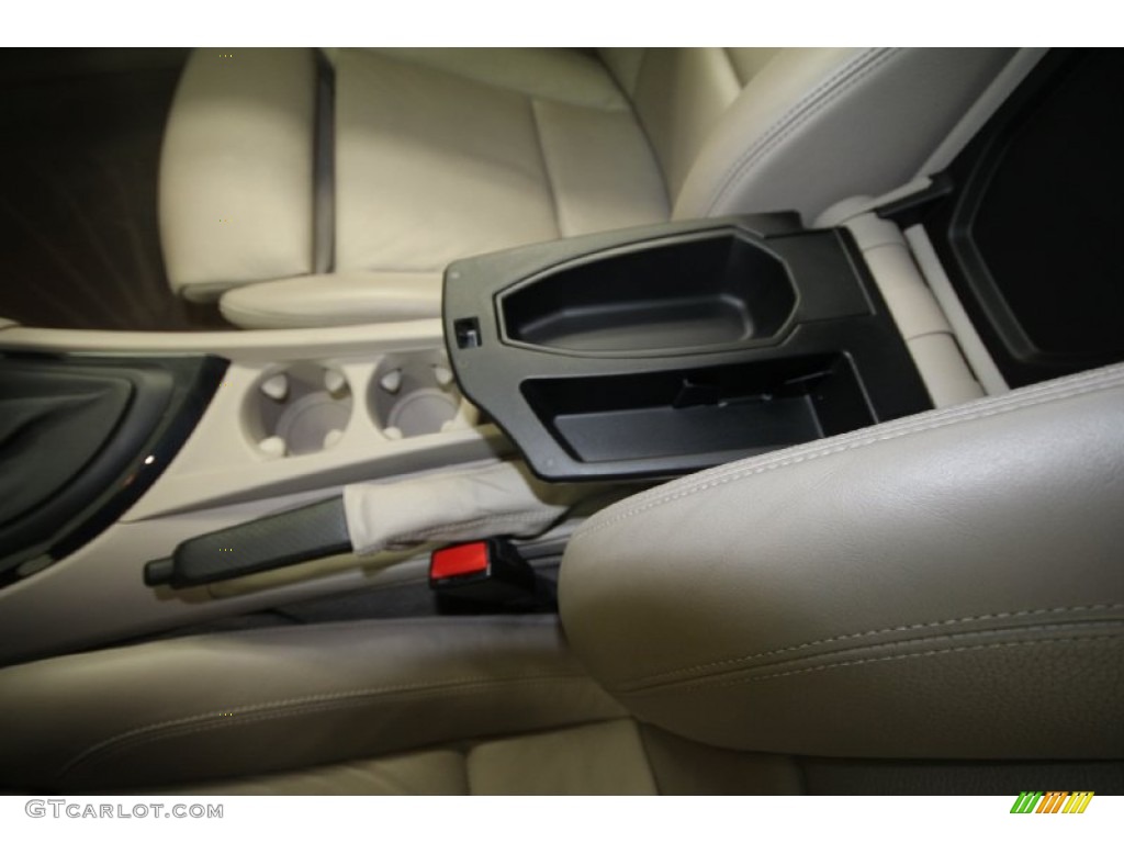 2008 1 Series 135i Coupe - Alpine White / Taupe photo #21