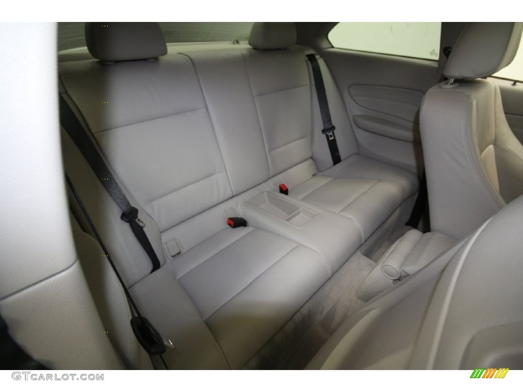 2008 1 Series 135i Coupe - Alpine White / Taupe photo #29