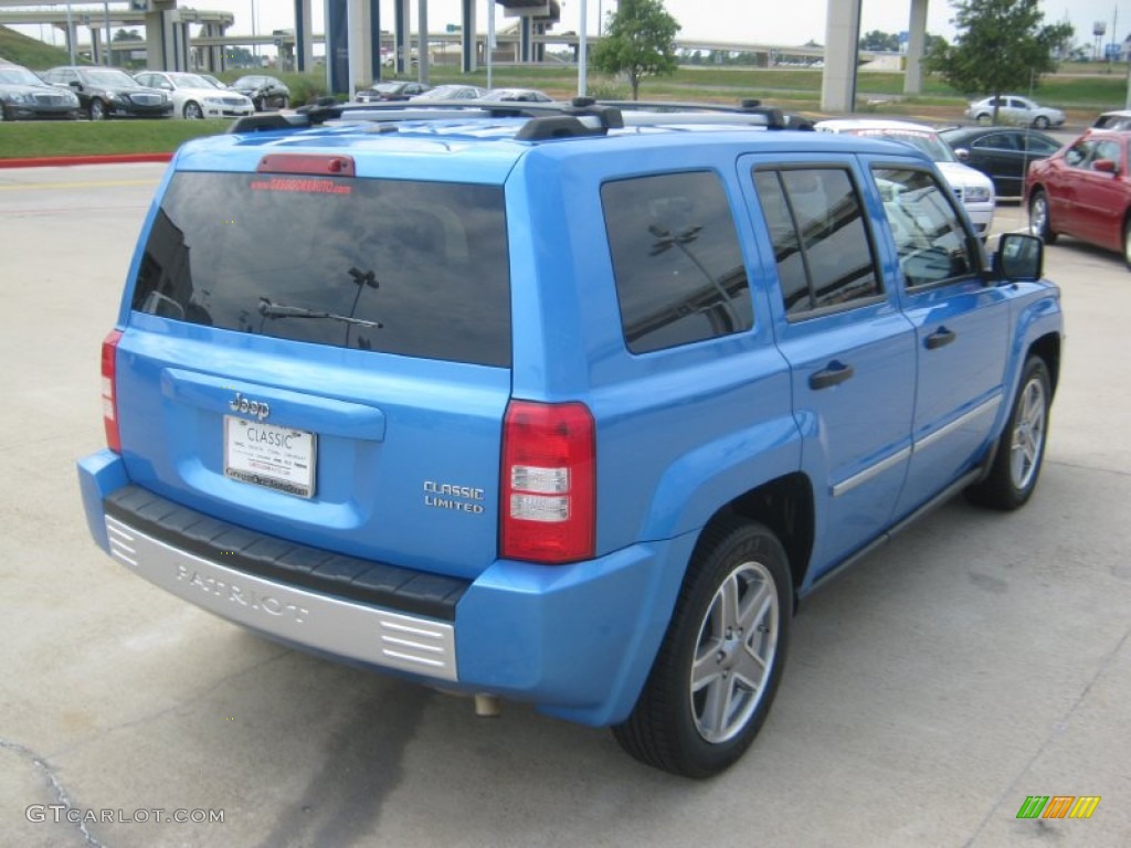 2008 Patriot Limited - Surf Blue Pearl / Dark Slate Gray photo #5