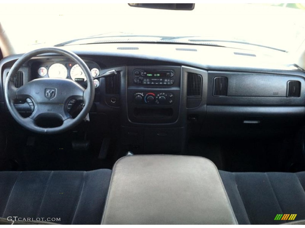 2002 Ram 1500 SLT Quad Cab 4x4 - Graphite Metallic / Dark Slate Gray photo #29