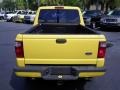 2001 Chrome Yellow Ford Ranger Edge SuperCab  photo #9
