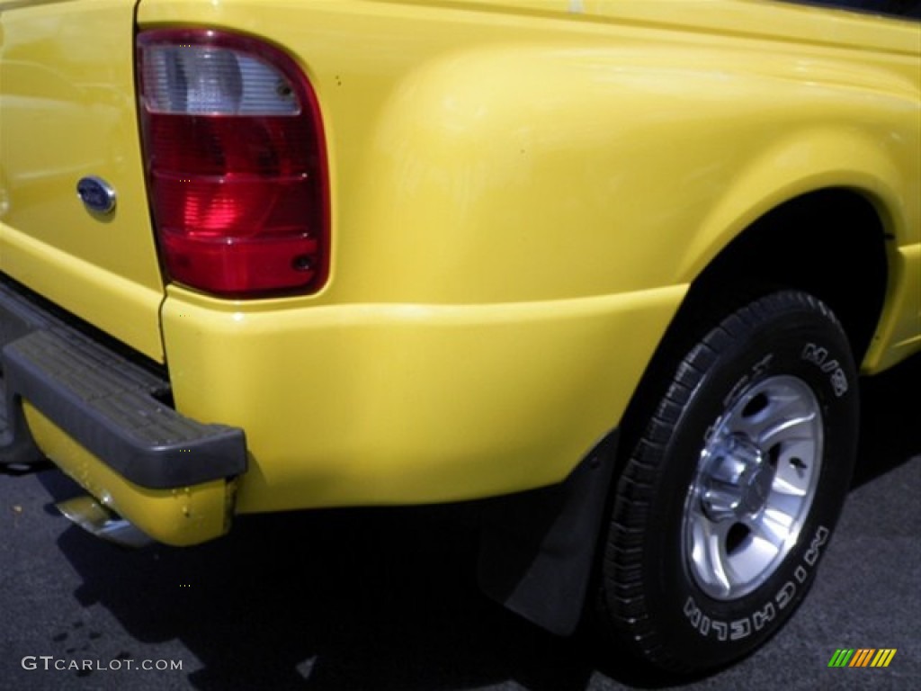 2001 Ranger Edge SuperCab - Chrome Yellow / Dark Graphite photo #10