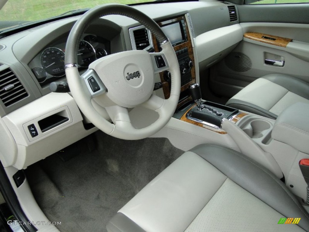 Dark Slate Gray/Light Graystone Interior 2008 Jeep Grand Cherokee Limited Photo #65137346