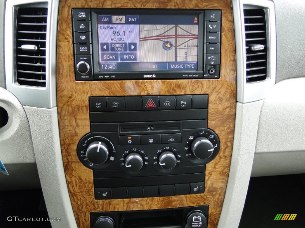 2008 Jeep Grand Cherokee Limited Controls Photos