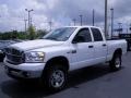 Bright White - Ram 2500 Big Horn Quad Cab 4x4 Photo No. 5
