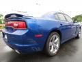 2012 Blue Streak Pearl Dodge Charger R/T Road and Track  photo #3