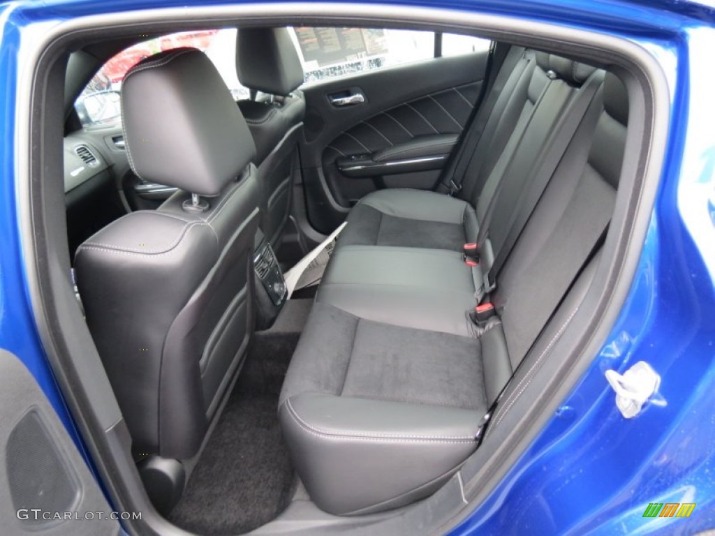 Black Interior 2012 Dodge Charger R/T Road and Track Photo #65139584
