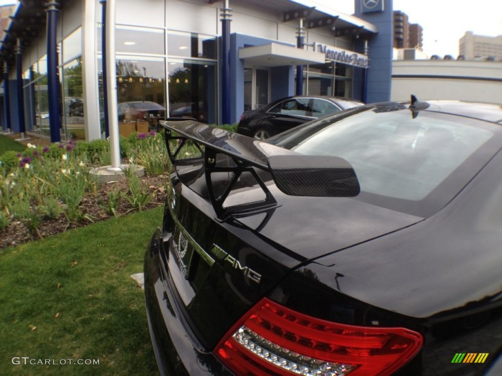 2012 Mercedes-Benz C 63 AMG Black Series Coupe Rear Spoiler Photo #65139593