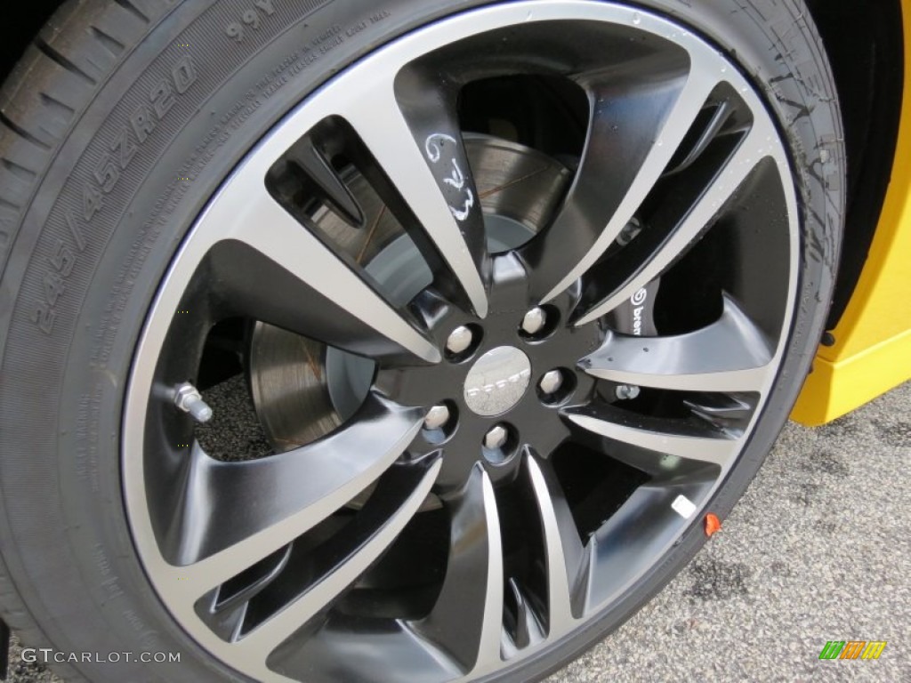 2012 Dodge Charger SRT8 Super Bee Wheel Photo #65139680