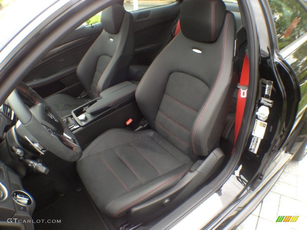 2012 Mercedes-Benz C 63 AMG Black Series Coupe Front Seat Photo #65139737