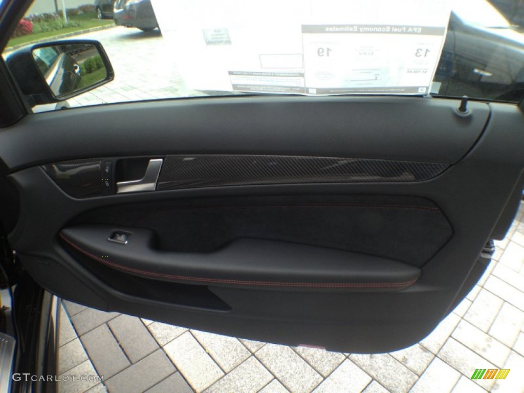 2012 Mercedes-Benz C 63 AMG Black Series Coupe Door Panel Photos