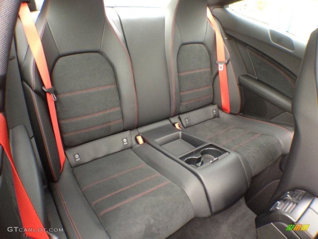 AMG Black/Red Stitching Interior 2012 Mercedes-Benz C 63 AMG Black Series Coupe Photo #65139766