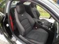 2012 Mercedes-Benz C AMG Black/Red Stitching Interior Front Seat Photo