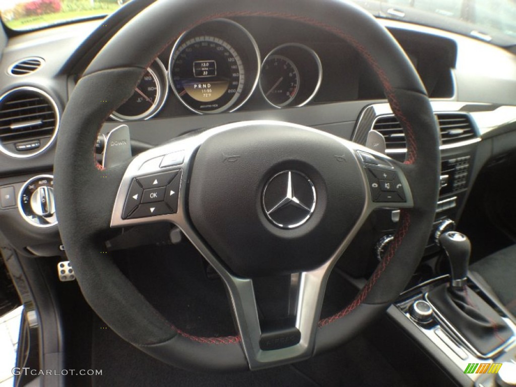 2012 Mercedes-Benz C 63 AMG Black Series Coupe Steering Wheel Photos