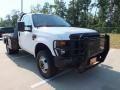 Oxford White 2008 Ford F350 Super Duty XL Regular Cab 4x4 Chassis
