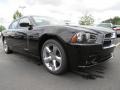 2012 Pitch Black Dodge Charger SXT  photo #4