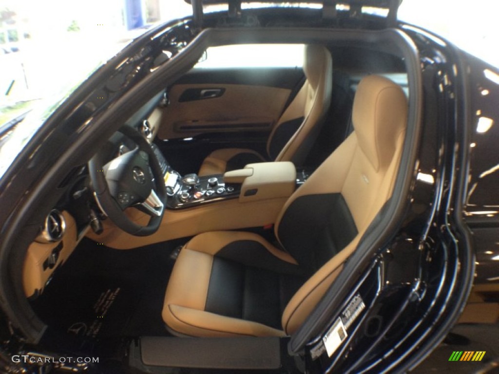 designo Sand/Black Interior 2012 Mercedes-Benz SLS AMG Photo #65139957