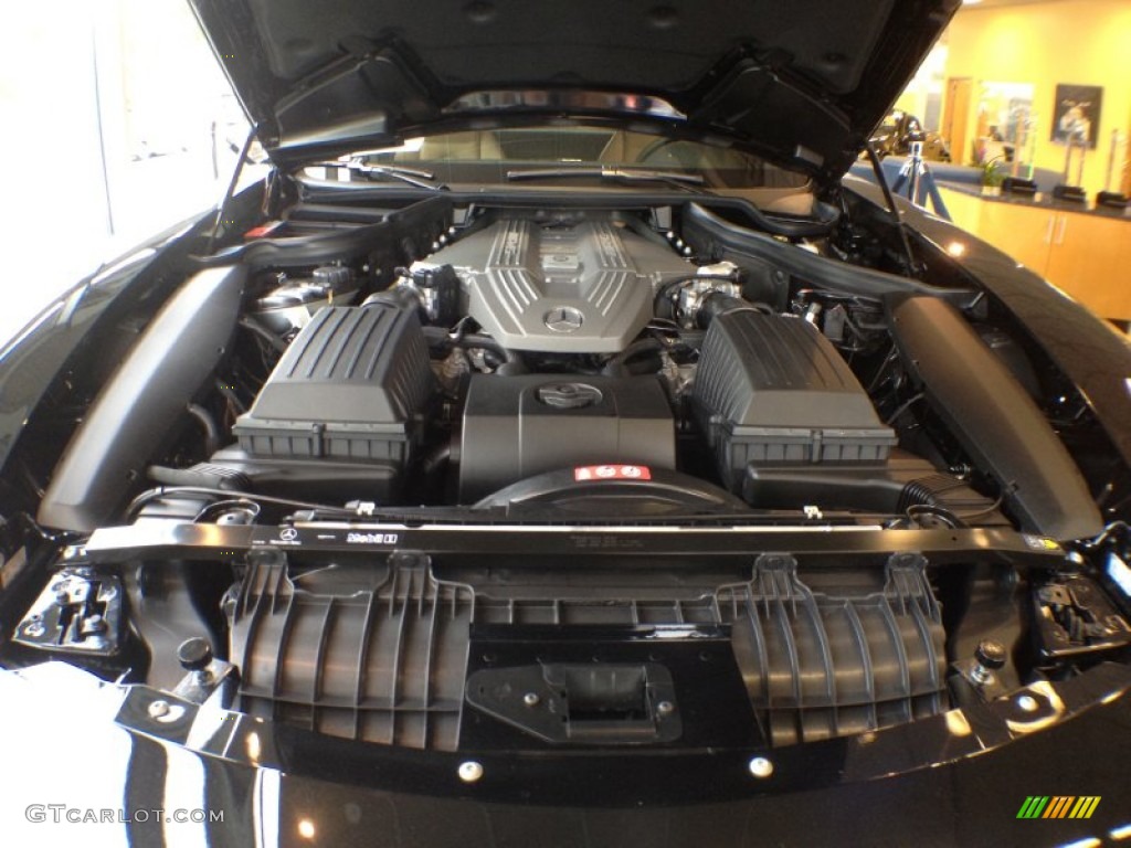 2012 Mercedes-Benz SLS AMG 6.3 Liter AMG DOHC 32-Valve VVT V8 Engine Photo #65140149