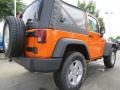 2012 Crush Orange Jeep Wrangler Sport S 4x4  photo #3