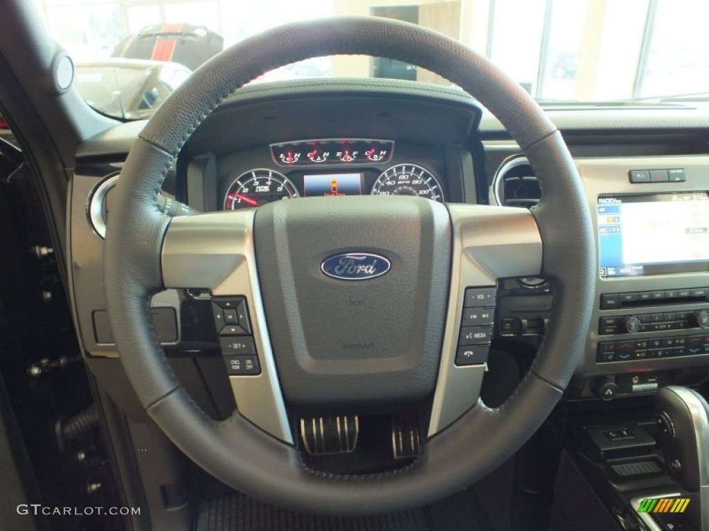 2012 Ford F150 Harley-Davidson SuperCrew Steering Wheel Photos