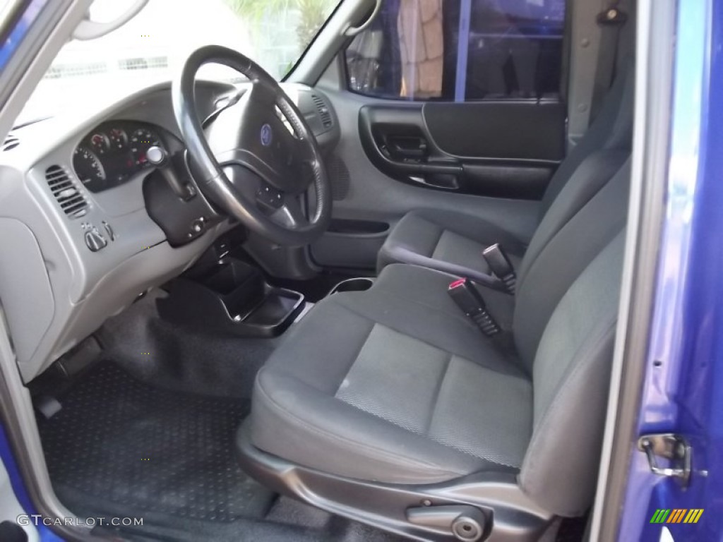 2004 Ranger XLT SuperCab 4x4 - Sonic Blue Metallic / Medium Dark Flint photo #8