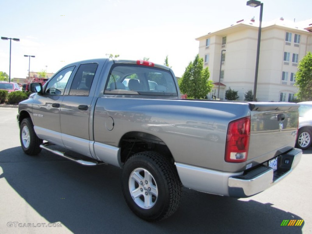 2006 Ram 1500 SLT Quad Cab 4x4 - Mineral Gray Metallic / Medium Slate Gray photo #5