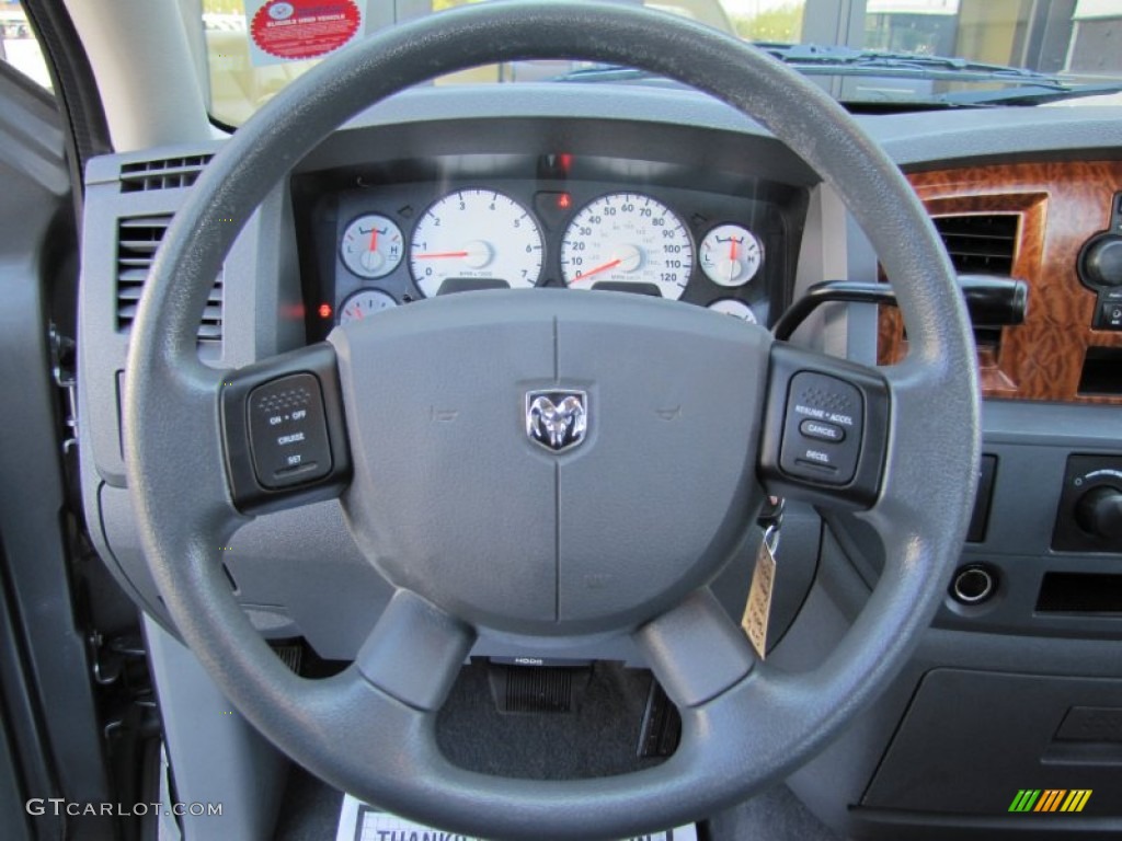 2006 Ram 1500 SLT Quad Cab 4x4 - Mineral Gray Metallic / Medium Slate Gray photo #11