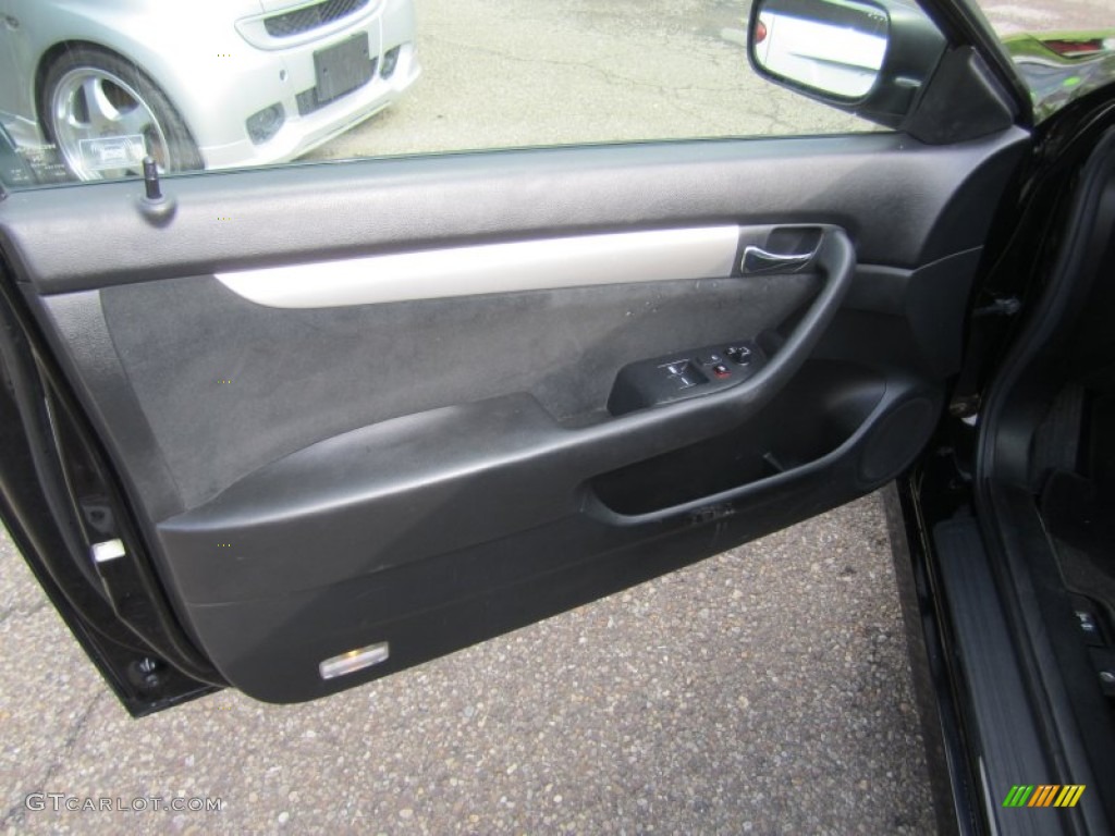 2006 Accord LX V6 Coupe - Nighthawk Black Pearl / Black photo #15