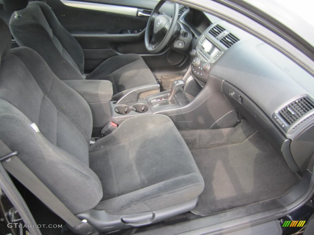 2006 Accord LX V6 Coupe - Nighthawk Black Pearl / Black photo #21