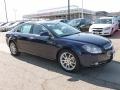 2011 Imperial Blue Metallic Chevrolet Malibu LTZ  photo #2