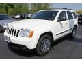 2008 Stone White Jeep Grand Cherokee Laredo 4x4  photo #1