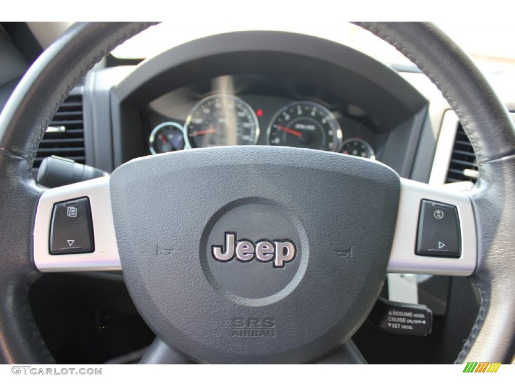 2008 Grand Cherokee Laredo 4x4 - Stone White / Dark Slate Gray photo #5