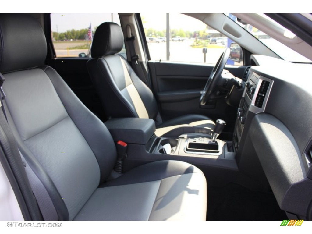 2008 Grand Cherokee Laredo 4x4 - Stone White / Dark Slate Gray photo #17