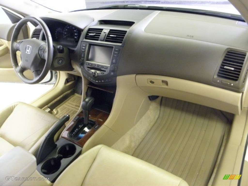 2007 Accord EX Sedan - Taffeta White / Ivory photo #17