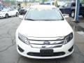 2011 White Suede Ford Fusion SEL  photo #17