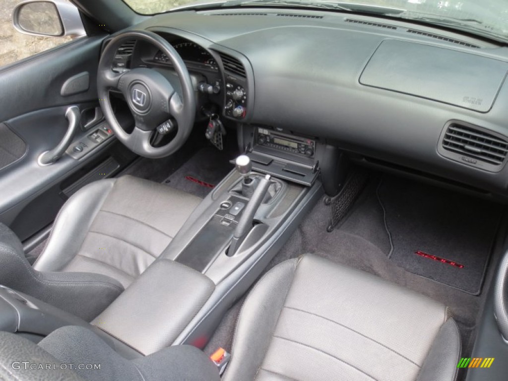 Black Interior 2007 Honda S2000 Roadster Photo #65146491